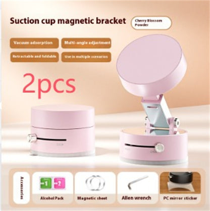 Foldable Magnetic Car Phone Holder – Suction Cup Mount for Hands-Free Navigation & Smart Phones”