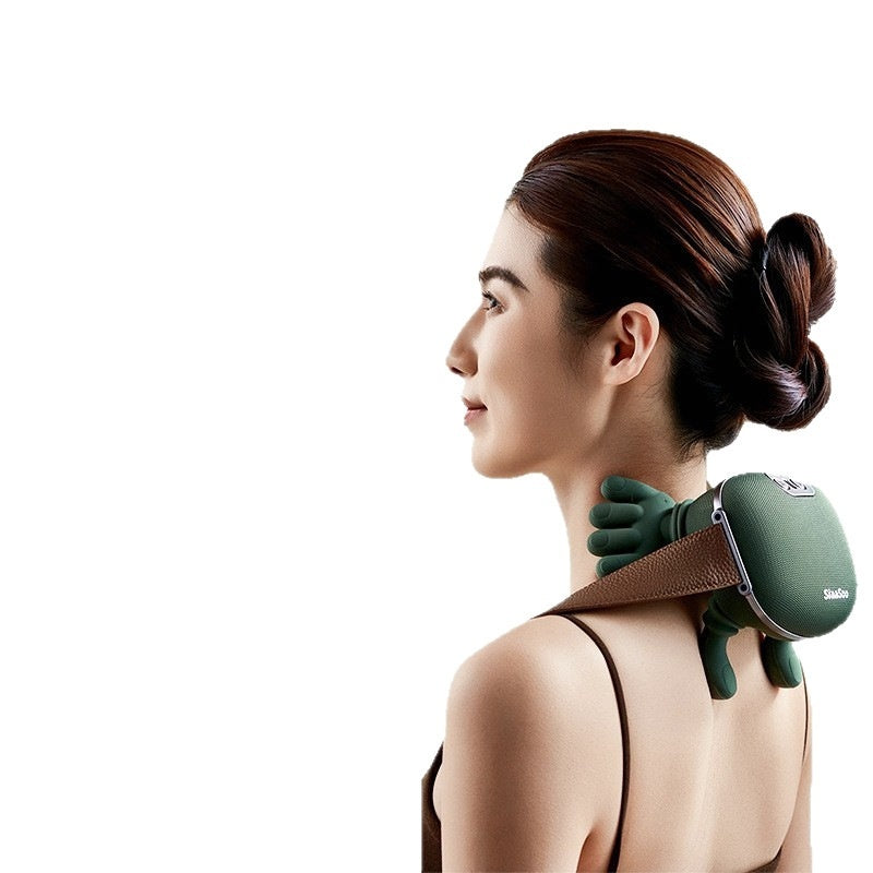GizmoVibe Shiatsu Neck & Shoulder Massager – Wireless Back & Shoulder Pain Relief