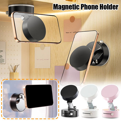 Foldable Magnetic Car Phone Holder – Suction Cup Mount for Hands-Free Navigation & Smart Phones”