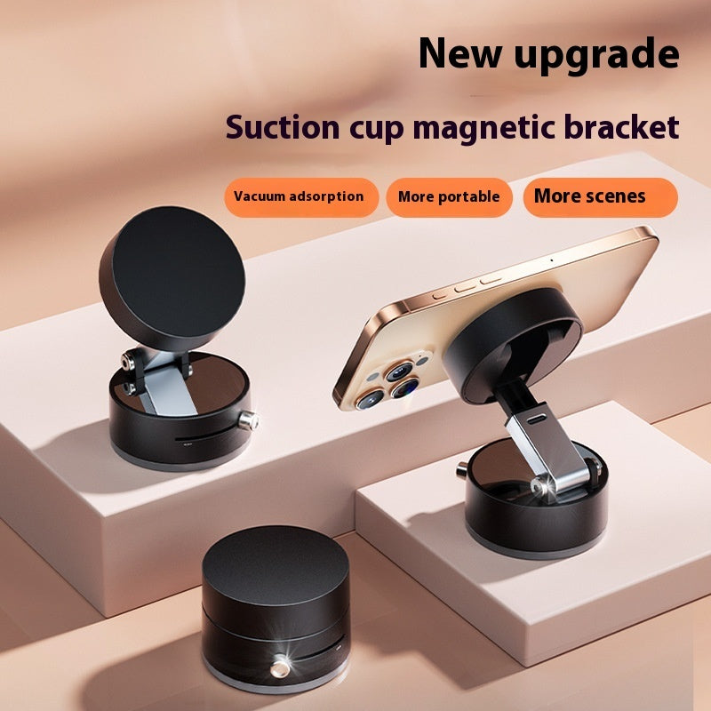 Foldable Magnetic Car Phone Holder – Suction Cup Mount for Hands-Free Navigation & Smart Phones”