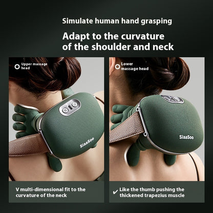 GizmoVibe Shiatsu Neck & Shoulder Massager – Wireless Back & Shoulder Pain Relief