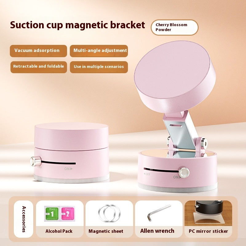 Foldable Magnetic Car Phone Holder – Suction Cup Mount for Hands-Free Navigation & Smart Phones”