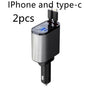 100W Metal Turbo Car Charger (USB + Type-C)
